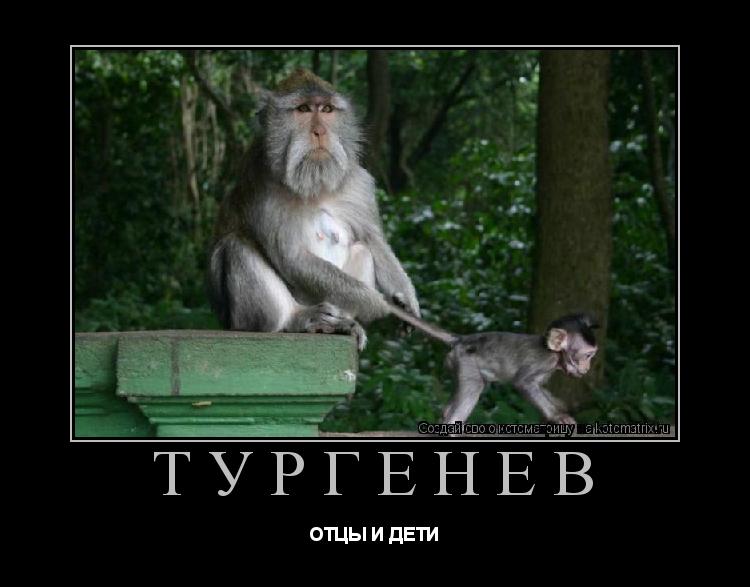 Котоматрица: тургенев ОТЦЫ И ДЕТИ