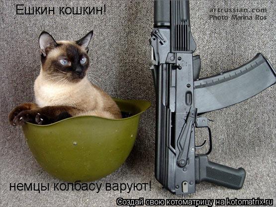 Ешкин кошкин! немцы колбасу варуют!... Котоматрица: Ешкин кошкин! немцы колбасу варуют!