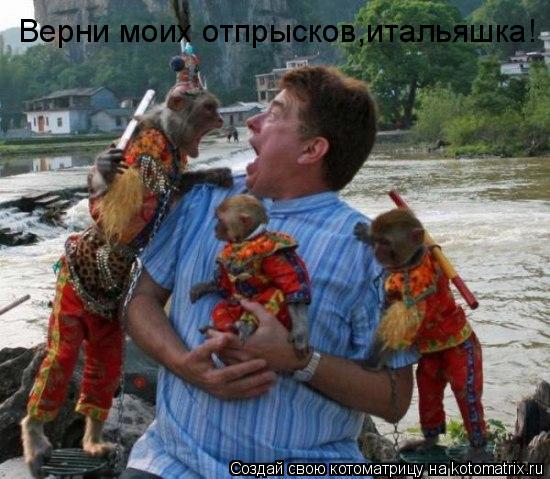Верни моих отпрысков,итальяшка!... Котоматрица: Верни моих отпрысков,итальяшка!