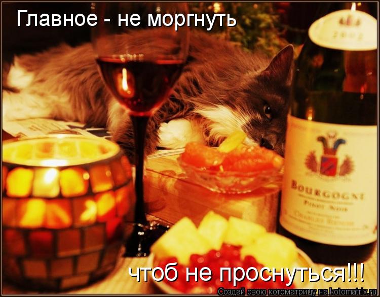 Котоматрица: Главное - не моргнуть чтоб не проснуться!!!