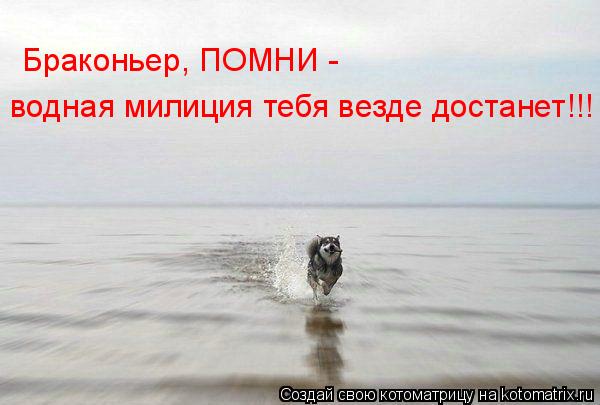 Браконьер, ПОМНИ - водная милиция тебя везде достанет!!!... Котоматрица: Браконьер, ПОМНИ - водная милиция тебя везде достанет!!!
