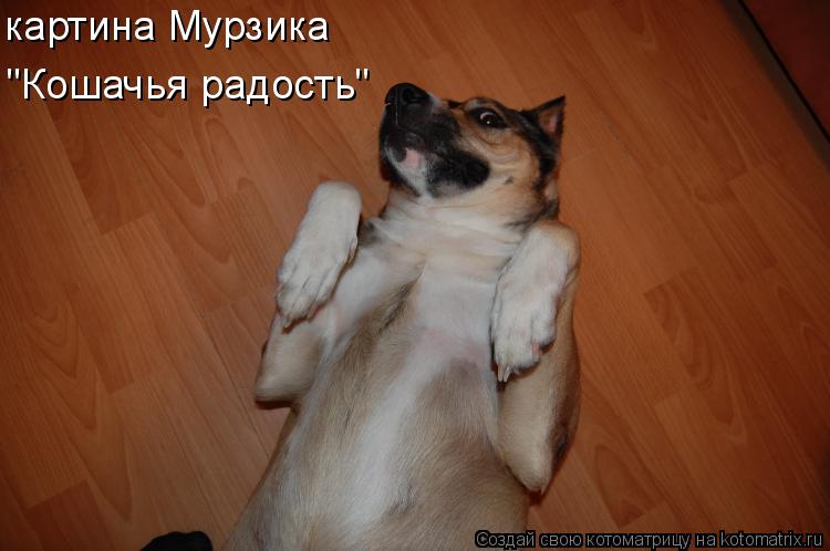 картина Мурзика "Кошачья радость"... Котоматрица: картина Мурзика "Кошачья радость"