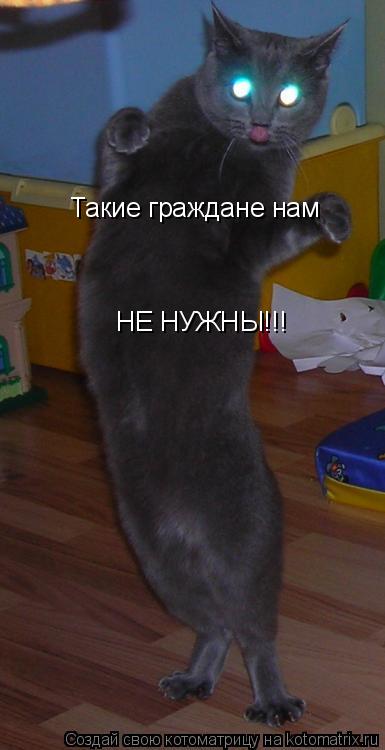 Такие граждане нам НЕ НУЖНЫ!!!... Котоматрица: Такие граждане нам НЕ НУЖНЫ!!!