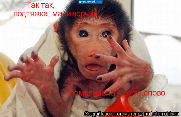 Так так, подтяжка, маникюрчик, помолодела - не то слово... Котоматрица: Так так, подтяжка, маникюрчик, помолодела - не то слово
