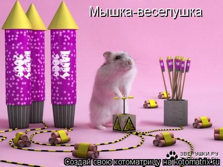 Котоматрица: Мышка-веселушка