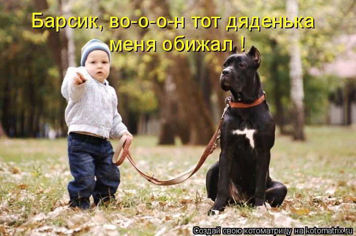 Барсик, во-о-о-н тот дяденька меня обижал !... Котоматрица: Барсик, во-о-о-н тот дяденька меня обижал !