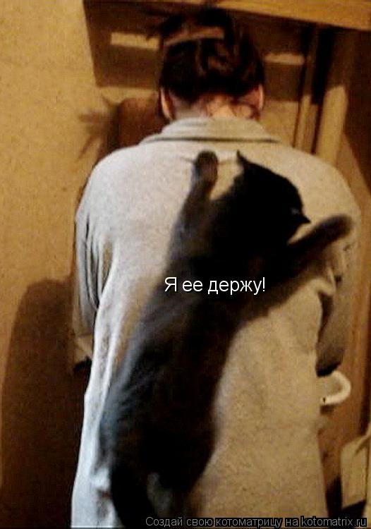 Я ее держу!... Котоматрица: Я ее держу!