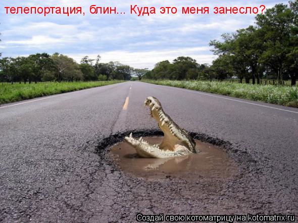 Котоматрица: телепортация, блин... Куда это меня занесло?