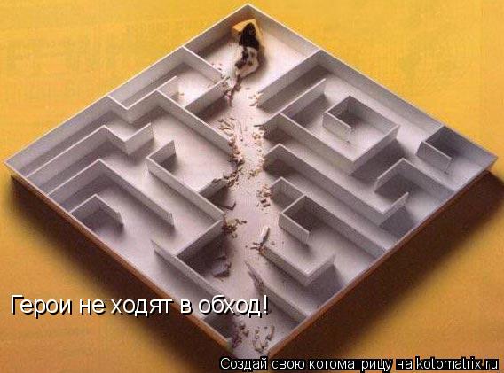 Котоматрица: Герои не ходят в обход!