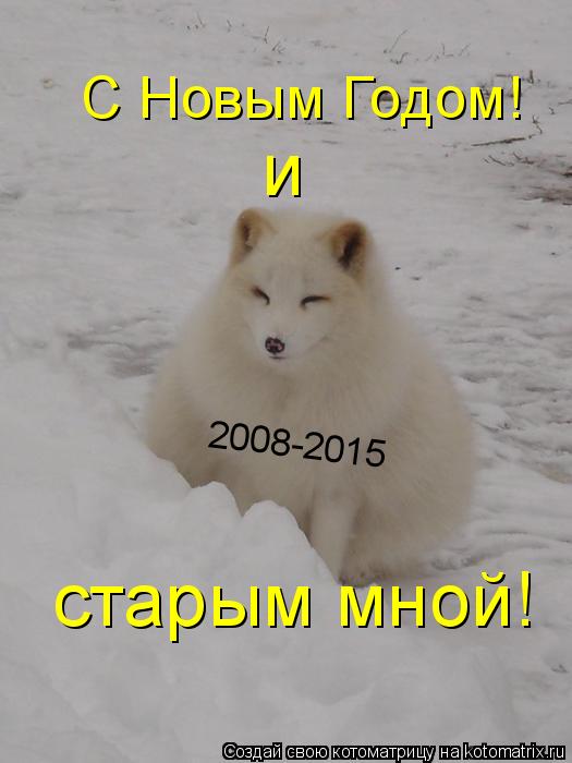 Котоматрица: 2008-2015 С Новым Годом! и старым мной!