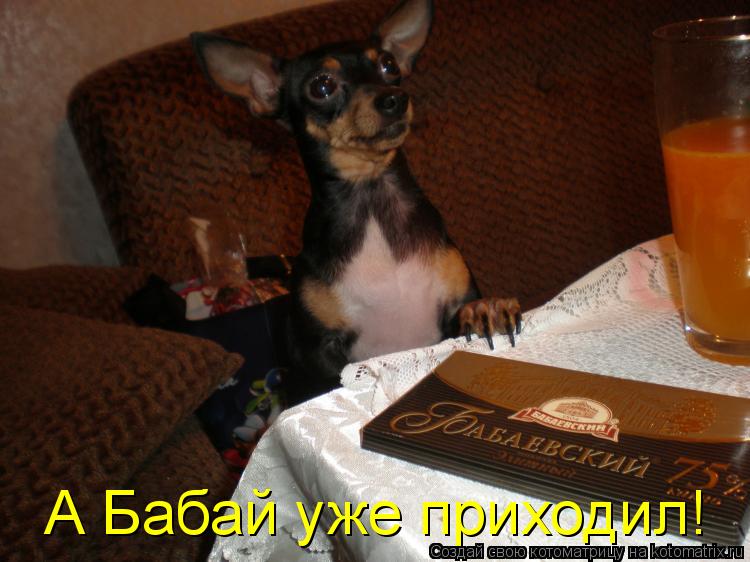 А Бабай уже приходил!... Котоматрица: А Бабай уже приходил!