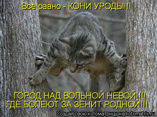 Всё равно - КОНИ УРОДЫ!!! Всё равно - КОНИ УРОДЫ!!! ГОРОД НАД ВОЛЬНОЙ НЕВОЙ!!!! ГОРОД НАД ВОЛЬНОЙ НЕВ... Котоматрица: Всё равно - КОНИ УРОДЫ!!! Всё равно - КОНИ УРОДЫ!!! ГОРОД НАД ВОЛЬНОЙ НЕВОЙ!!!! ГОРОД НАД ВОЛЬНОЙ НЕВОЙ!!!! ГДЕ БОЛЕЮТ ЗА ЗЕНИТ РОДНОЙ!!!