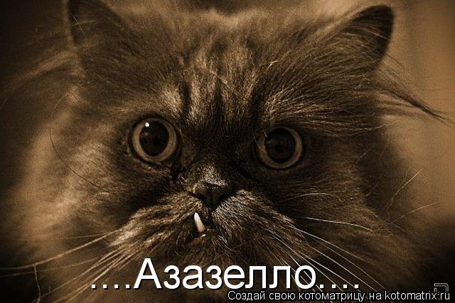 ....Азазелло....... Котоматрица: ....Азазелло....
