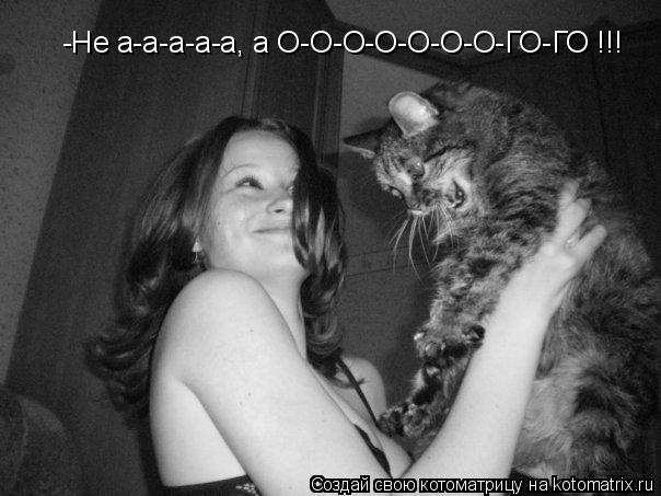 -Не а-а-а-а-а, а О-О-О-О-О-О-О-ГО-ГО !!!... Котоматрица: -Не а-а-а-а-а, а О-О-О-О-О-О-О-ГО-ГО !!!