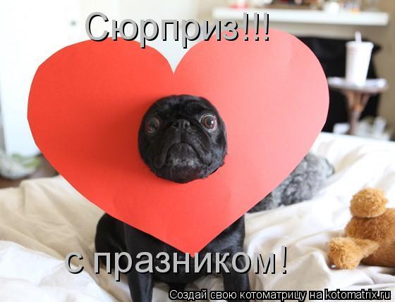 с празником! Сюрприз!!!... Котоматрица: с празником! Сюрприз!!!
