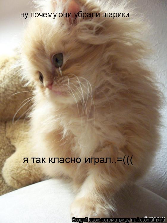 ну почему они убрали шарики...я так класно играл...=(( ну почему они убрали шарики... я так класно иг... Котоматрица: ну почему они убрали шарики...я так класно играл...=(( ну почему они убрали шарики... я так класно играл..=(((