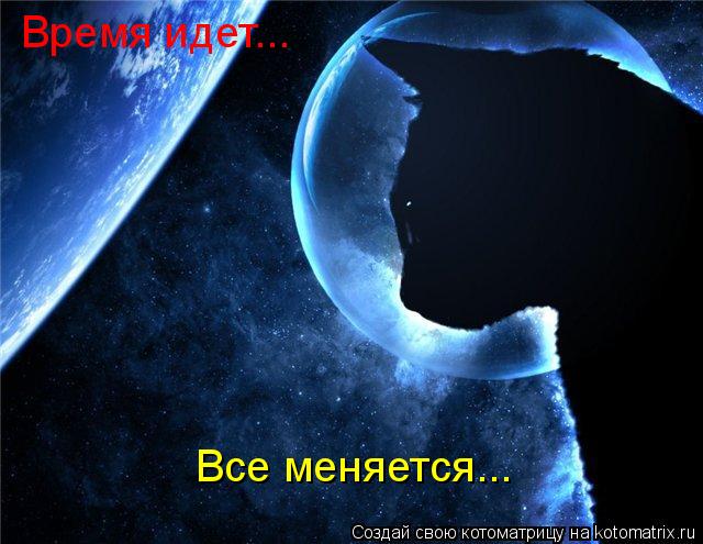 Котоматрица: Время идет... Все меняется...