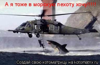 А я тоже в морскую пехоту хочу!!!!!... Котоматрица: А я тоже в морскую пехоту хочу!!!!!