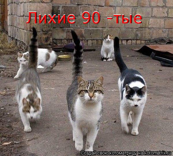 Котоматрица: Лихие 90 -тые Лихие 90 -тые