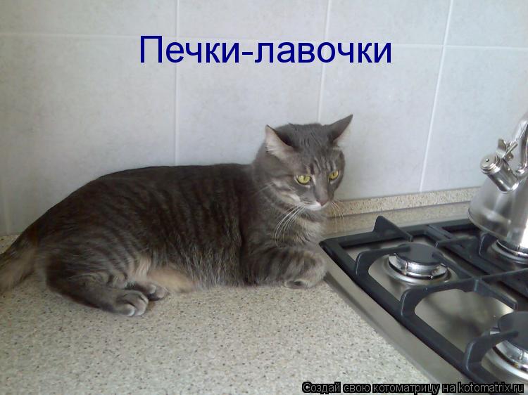 Котоматрица: Печки-лавочки