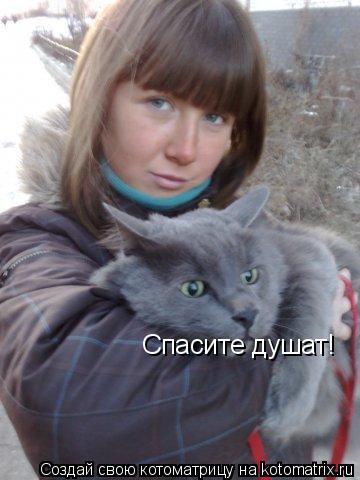 Котоматрица: Спасите душат!