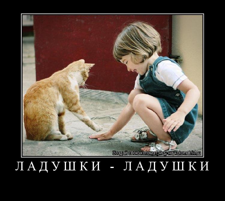 Котоматрица: ЛАДУШКИ - ЛАДУШКИ 