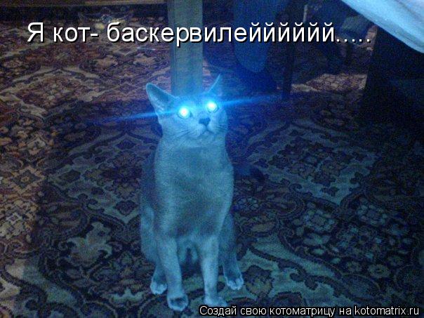 Котоматрица: Я кот- баскервилейййййй.....