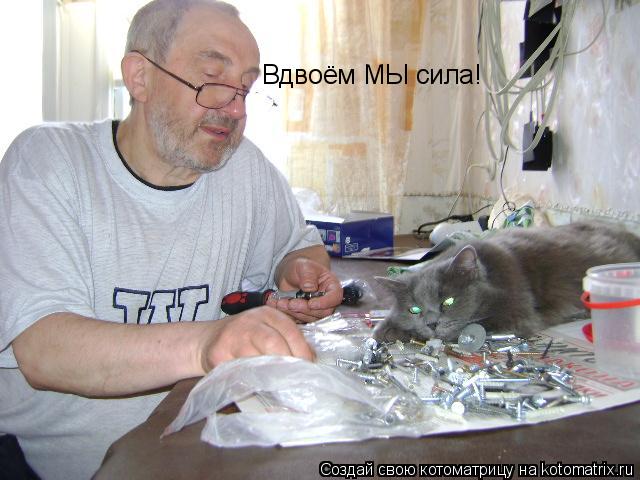 Котоматрица: Вдвоём МЫ сила!