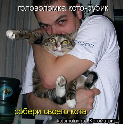 Котоматрица: головоломка кото-рубик  собери своего кота