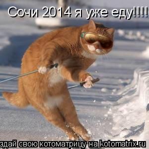 Котоматрица: Сочи 2014 я уже еду!!!!!!!!!!
