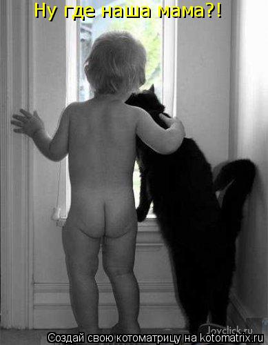 Ну где наша мама?!... Котоматрица: Ну где наша мама?!