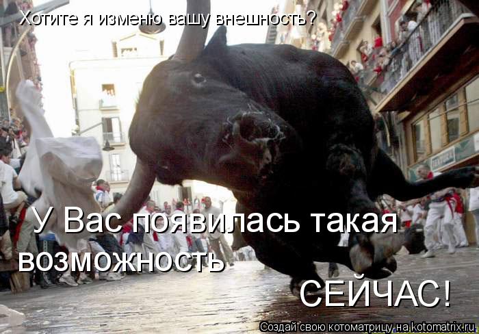 Хотите я изменю вашу внешность? У Вас появилась такая возможность СЕЙЧАС!... Котоматрица: Хотите я изменю вашу внешность? У Вас появилась такая возможность СЕЙЧАС!