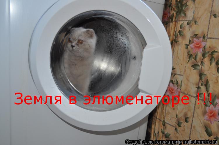Котоматрица: Земля в элюменаторе !!!