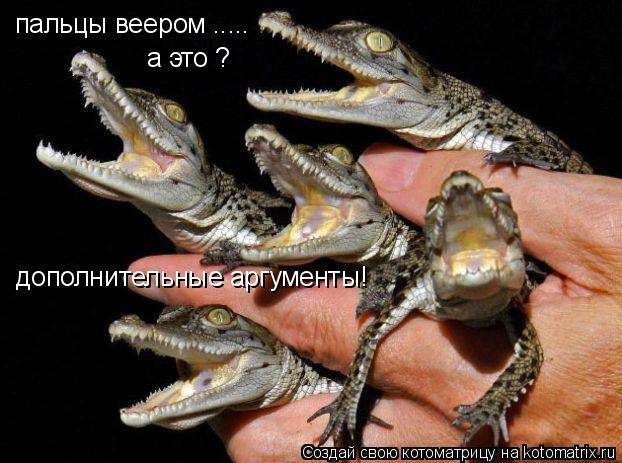 Котоматрица: пальцы веером ..... а это ? дополнительные аргументы!