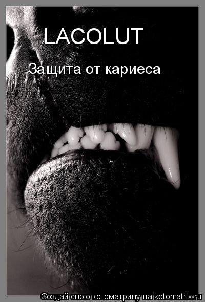 Котоматрица: LACOLUT Защита от кариеса