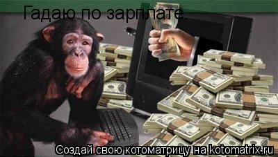 Гадаю по зарплате.... Котоматрица: Гадаю по зарплате.