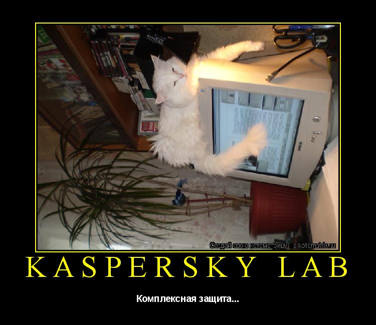 Котоматрица: Kaspersky LAB Комплексная защита...