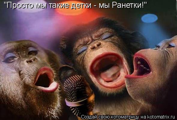 Котоматрица: "Просто мы такие детки - мы Ранетки!"