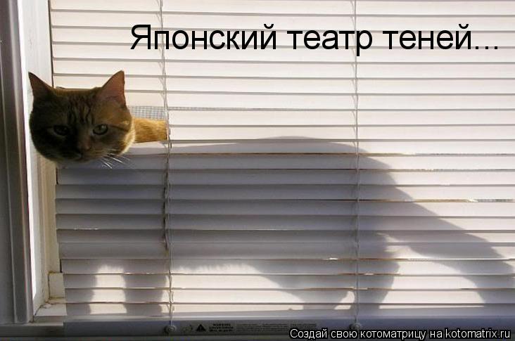 Котоматрица: Японский театр теней...
