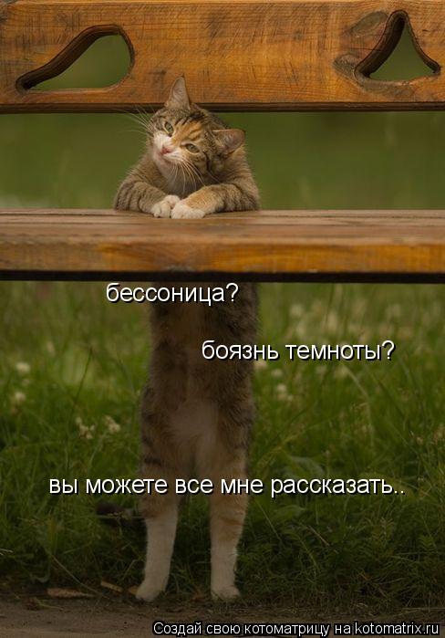 бессоница? боязнь темноты? вы можете все мне рассказать..... Котоматрица: бессоница? боязнь темноты? вы можете все мне рассказать..