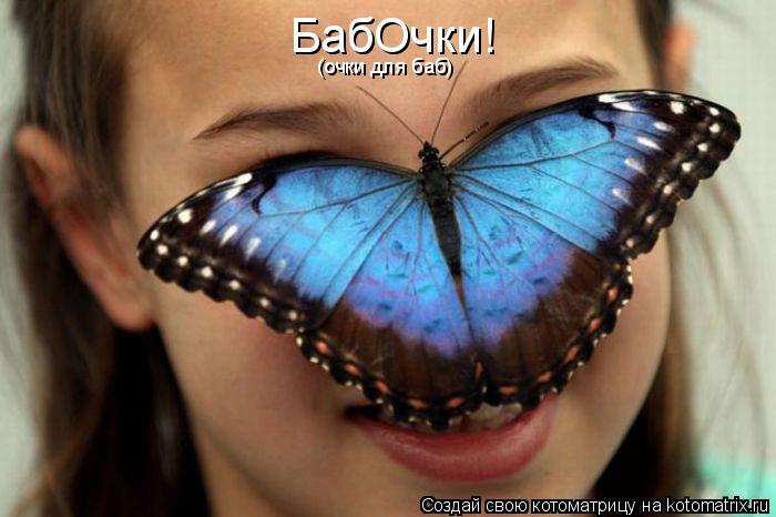 Котоматрица: БабОчки! (очки для баб)