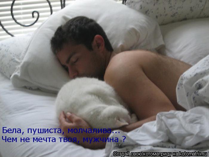 Бела, пушиста, молчалива... Чем не мечта твоя, мужчина ?... Котоматрица: Бела, пушиста, молчалива... Чем не мечта твоя, мужчина ?