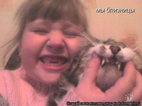 мы близницы... Котоматрица: мы близницы