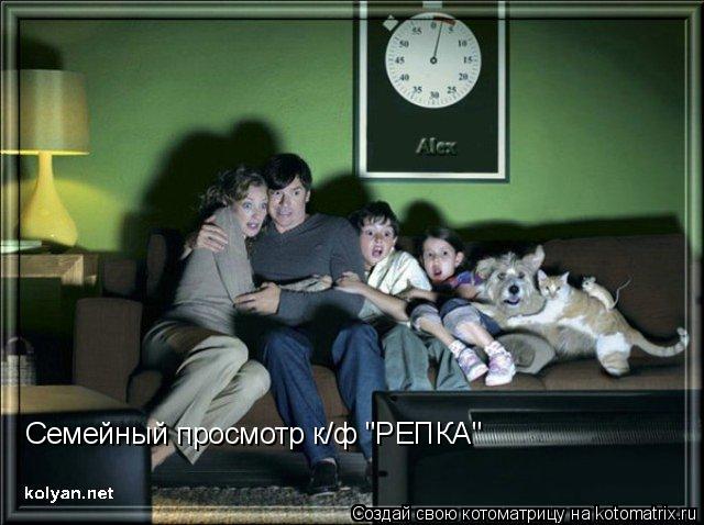 Семейный просмотр к/ф "РЕПКА"... Котоматрица: Семейный просмотр к/ф "РЕПКА"