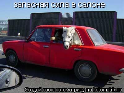 запасная сила в салоне... Котоматрица: запасная сила в салоне