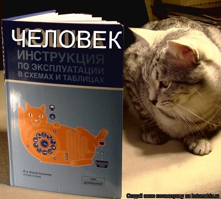 ЧЕЛОВЕК... Котоматрица: ЧЕЛОВЕК