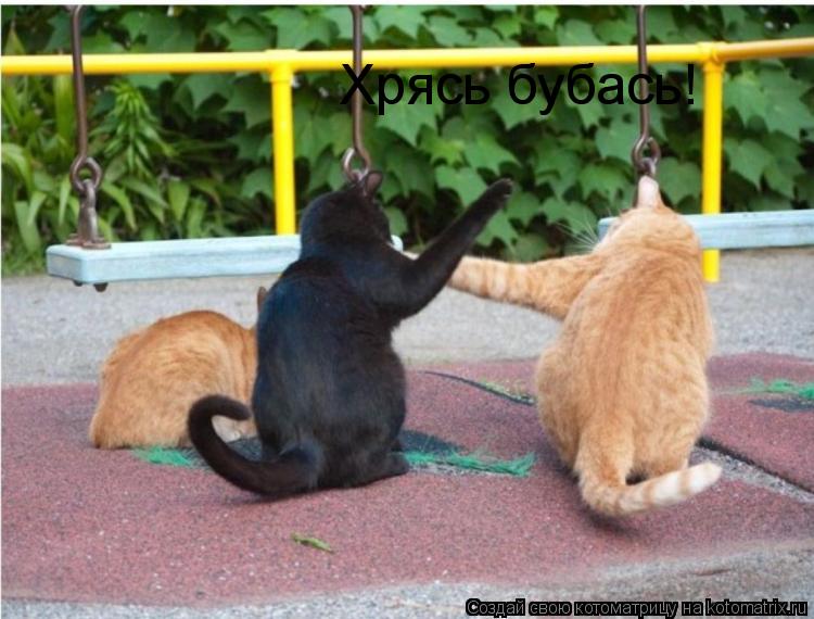 Хрясь бубась!... Котоматрица: Хрясь бубась!