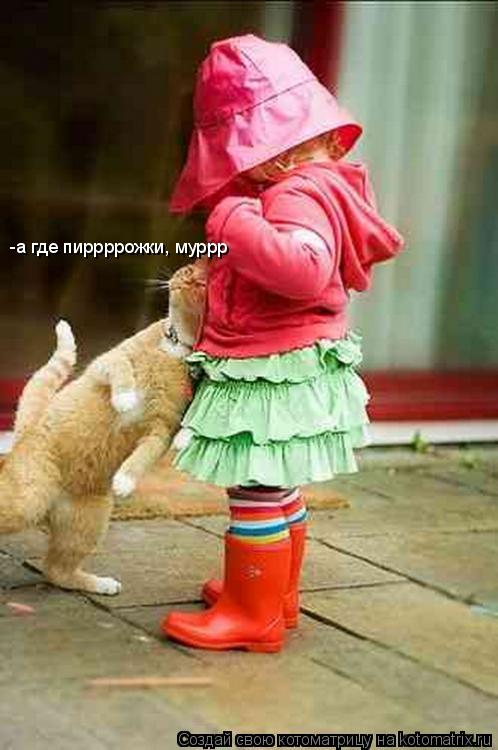 -а где пиррррожки, муррр... Котоматрица: -а где пиррррожки, муррр