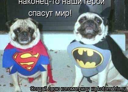 наконец-то наши герои спасут мир!... Котоматрица: наконец-то наши герои спасут мир!