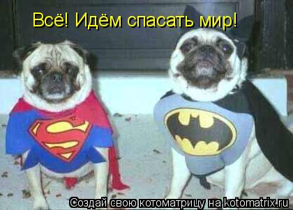 Всё! Идём спасать мир!... Котоматрица: Всё! Идём спасать мир!